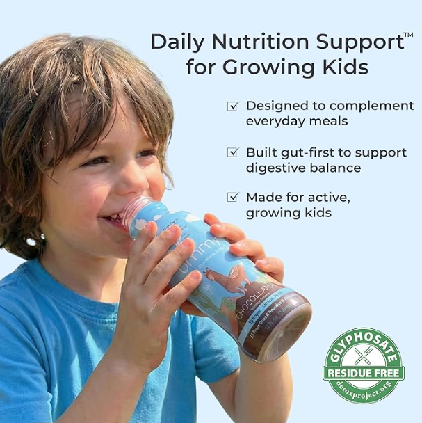 Kid enjoying Chocollama